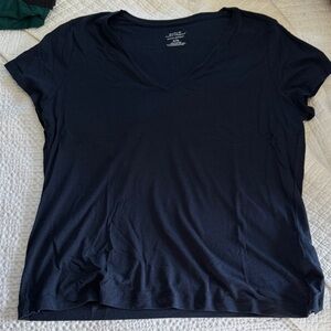 Banana Republic Women's Timeless Tee - Navy Blue